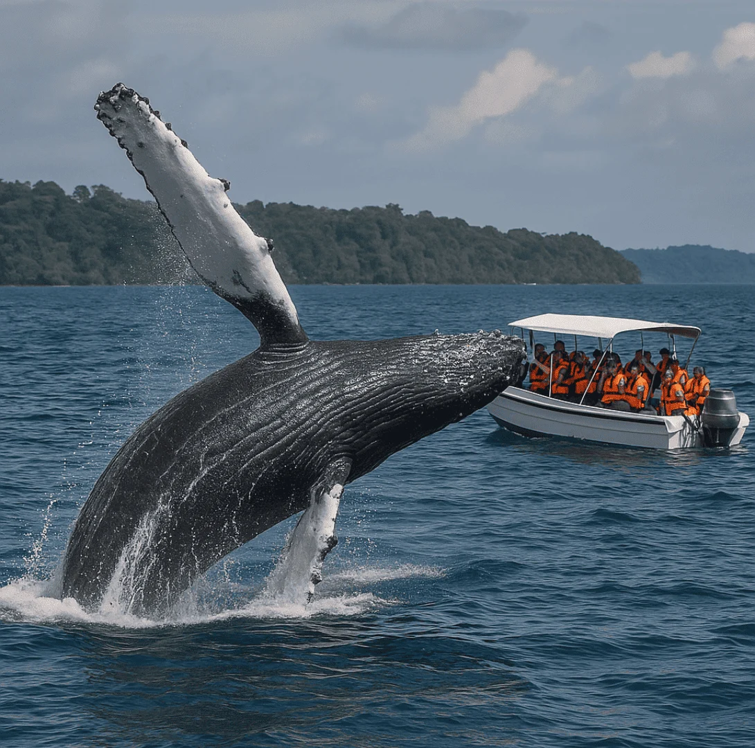 maravíllate  avistando ballenas en el pacifico colombiano 